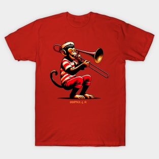 Monkey Trombone T-Shirt